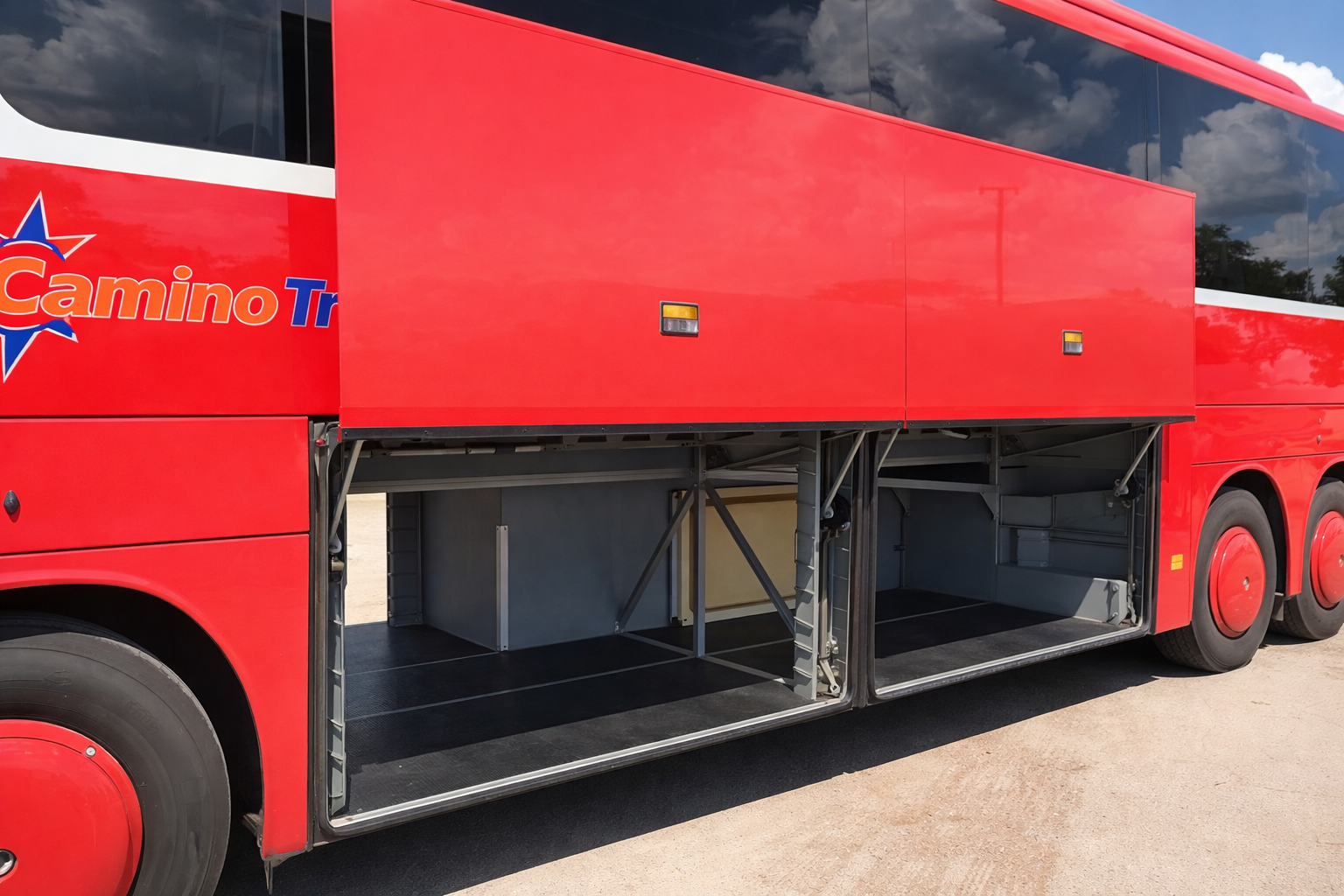 Setra 416 — багажний відсік