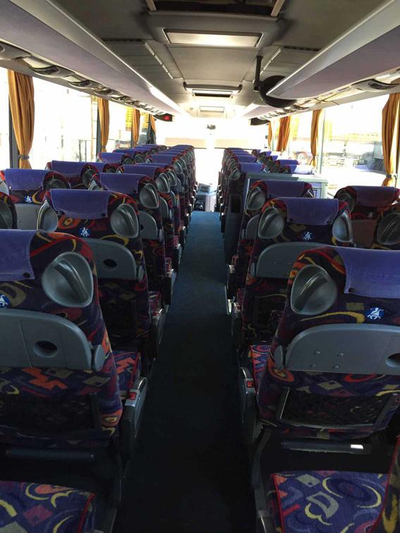 Автобус Setra 416 — освітлення